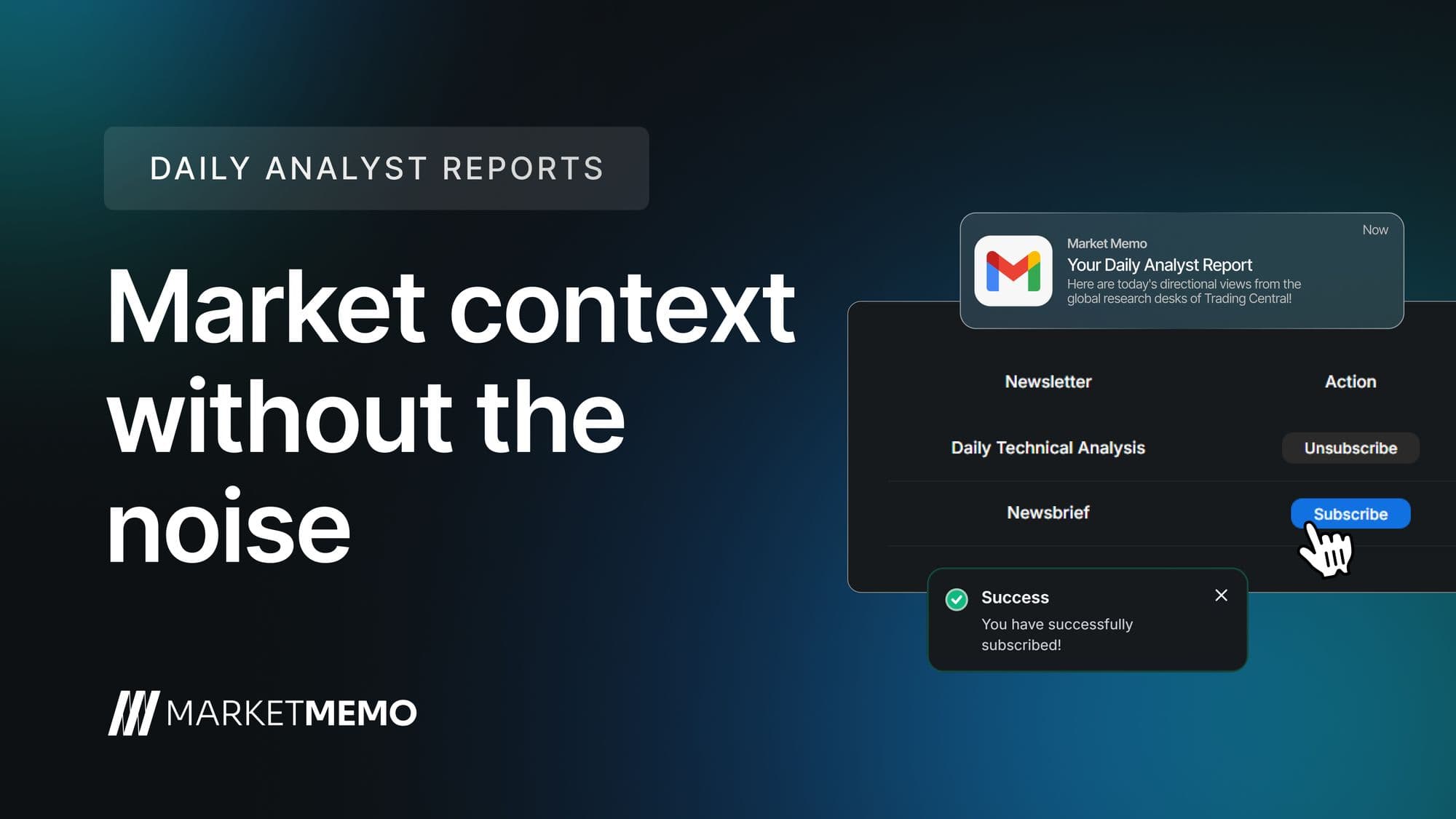 Daily Analyst Reports: Market Context Without the Noise